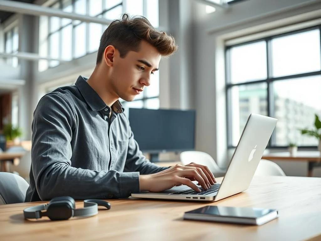 Programowanie na laptopie - tworzenie pliku HTML